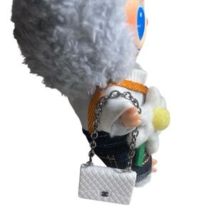 Labubu White Quilted Purse